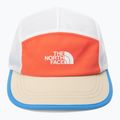The North Face Run optic blue/radiant orange/white running cap 4