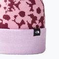 Children's winter cap The North Face Ski Tuke boysenberry gradient floral print 2