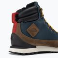 Men's trekking boots The North Face Back To Berkeley IV Textile WP shady blue/monks robe brown 10