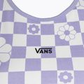 Women's Vans Longline Racerback Bralette Floral checkerboard/sweet lavender top 3