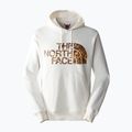 Men's The North Face Standard Hoodie gardenia white/coal brown water distortion print 4