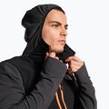 Men's The North Face Dawn Turn Hybrid Ventrix Midlayer jacket sphalt grey/black/shocking orange 4