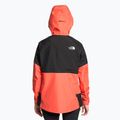 Women's softshell jacket The North Face Jazzi Gtx radiant orange/black 2