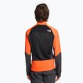 Men's softshell jacket The North Face Dawn Turn Softshell Fz black/shocking orange/asphalt grey 2