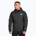 Men's ski jacket The North Face Dawn Turn 50/50 Synthetic asphalt grey/red orange