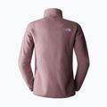 Women's fleece sweatshirt The North Face 100 Glacier Fz fawn grey 6