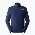 Men's fleece sweatshirt The North Face 100 Glacier 1/4 Zip summit navy 4