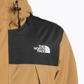 The North Face men's Antora utility brown/black rain jacket 3