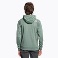 Men's trekking sweatshirt The North Face Reaxion Fleece F/Z Hoodie dark sage heather/asphalt grey 2