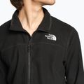 Men's fleece sweatshirt The North Face 100 Glacier Full Zip black 4