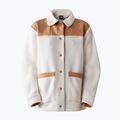 Women's fleece jacket The North Face Cragmont Fleece Shacket gardenia white/almond butter 4