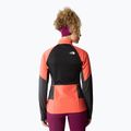 Women's softshell jacket The North Face Dawn Turn Softshell black/radiant orange/asphalt grey 3