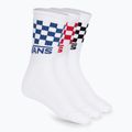 Vans Classic Check Crew men's socks 3 pairs white