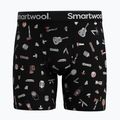 Men's Smartwool Merino Print Boxer Brief black gone camping 3