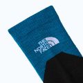 The North Face Hiking Crew black/adriatic blue trekking socks 3