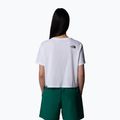 Women's T-shirt The North Face Simple Dome Cropped Slim Tee tnf white 3