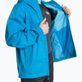 Men's rain jacket The North Face Quest skyline blue black heath 5