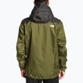 Men's The North Face Quest Zip-In forest olive/asphalt grey rain jacket 2