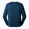 Men's training longsleeve The North Face Reaxion Amp Crew shady blue dark heather 2