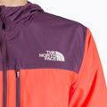 Men's running jacket The North Face Higher Run Wind vivid flame/black currant purple 3