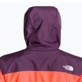 Men's running jacket The North Face Higher Run Wind vivid flame/black currant purple 5