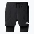 Men's running shorts The North Face Sunriser 2In1 Short 4In black 4