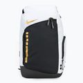 Nike Hoops Elite 32 l training backpack white/black/metallic gold