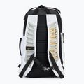 Nike Hoops Elite 32 l training backpack white/black/metallic gold 3
