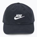 Nike Club Unstructured Futura Wash white/black children's baseball cap 2