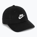 Baseball cap Nike Club Unstructured Futura Wash black/white