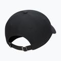 Baseball cap Nike Club Unstructured Swoosh black/black 2