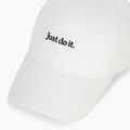 Baseball cap Nike Club Unstructured JDI white/black 3