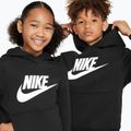 Children's Nike Club Fleece Hoodie black/white 4