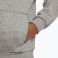 Children's sweatshirt Nike Club Fleece Hoodie dark grey heather/white 3