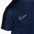 Nike Dri-Fit Academy23 midnight navy/black/hyper turquoise children's soccer jersey 3