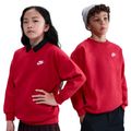 Children's sweatshirt Nike Sportswear Club Fleece university red/white 10
