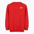 Children's sweatshirt Nike Sportswear Club Fleece university red/white