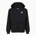Children's sweatshirt Nike Club Fleece black/white