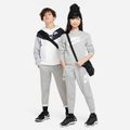 Children's trousers Nike Club Fleece dark grey heather/base grey/white 2