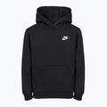 Children's sweatshirt Nike Sportswear Club Fleece black/white
