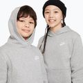 Children's sweatshirt Nike Sportswear Club Fleece dark grey heather/white 4