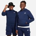 Children's sweatshirt Nike Sportswear Club Fleece midnight navy/white 4
