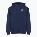 Children's sweatshirt Nike Sportswear Club Fleece midnight navy/white