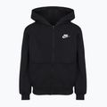 Children's sweatshirt Nike Sportswear Club Fleece black/white