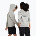 Children's sweatshirt Nike Sportswear Club Fleece dark grey heather/base grey/white 3