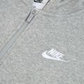 Children's sweatshirt Nike Sportswear Club Fleece dark grey heather/base grey/white 3