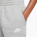 Children's trousers Nike Sportswear Club Fleece dark grey heather/base grey/white 5
