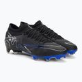 Nike Zoom Mercurial Vapor 15 Pro FG black/chrome/hyper real football boots 4