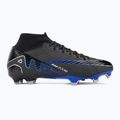 Nike Zoom Mercurial Superfly 9 Academy MG black/chrome/hyper real football boots 2