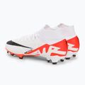 Nike Zoom Mercurial Superfly 9 Pro FG bright crimson/white/black football boots 3